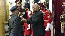 Group Captain Abhinandan awarded with 'Vir Chakra'