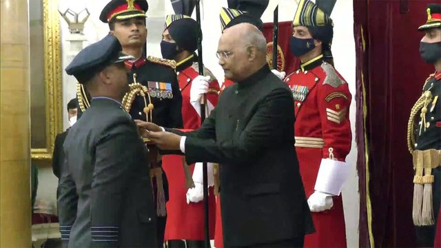 Group Captain Abhinandan awarded with 'Vir Chakra'