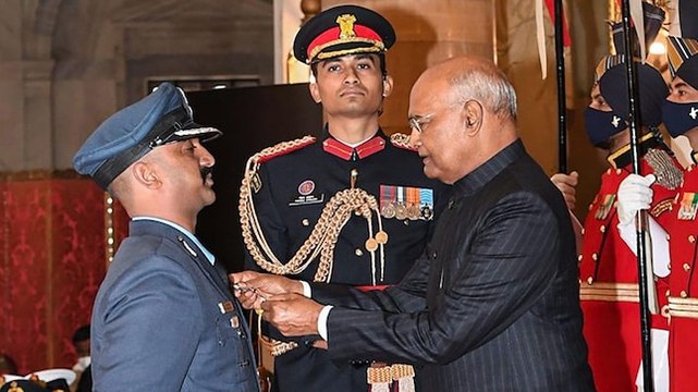 IAF Group Captain Abhinandan Varthaman conferred Vir Chakra for shooting down Pak F-16 aircraft in 2019