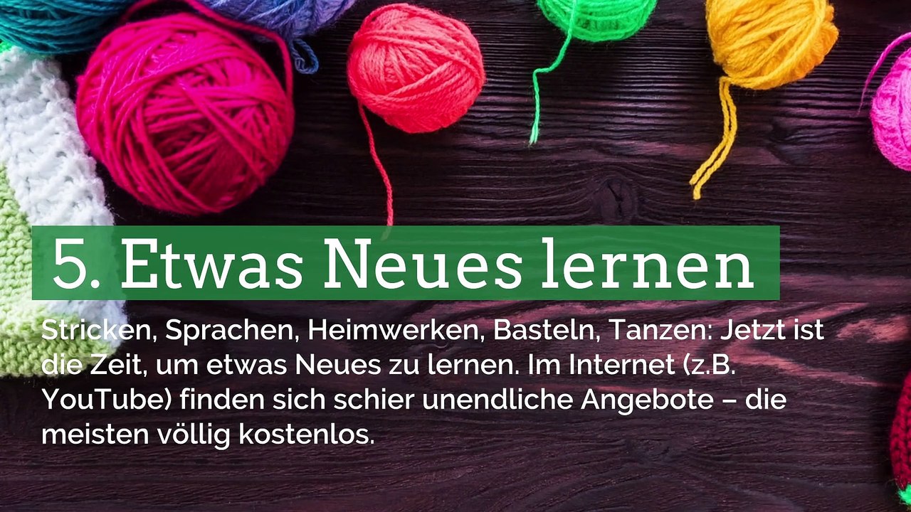Lockdown in  Österreich: 10 Anti-Langeweile-Tipps für daheim