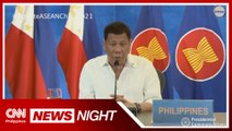 Duterte 'abhors' Ayungin Shoal incident, urges restraint from China