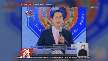 Pastor Apollo Quiboloy, naglabas ng pahayag sa gitna ng mga kasong isinampa sa kaniya | 24 Oras