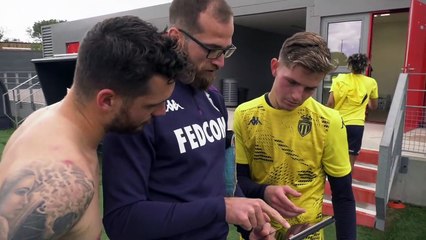 Academy Project #38 : Analyse d'une séance d'entrainement et opposition avec les pros - AS MONACO