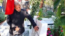 Son dakika haberleri | Şehit oğlunun mezarı başında konuşan babadan İYİ Partili Türkkan'a sitem
