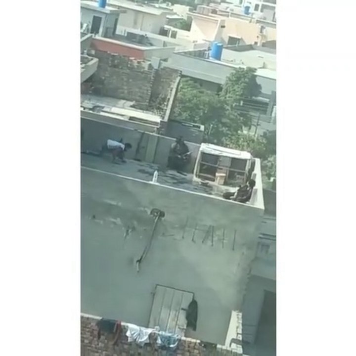 Heavy Cross Firing Outside UCP University
