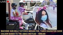 Machine Gun Kelly ditches Megan Fox, takes daughter Casie Colson Baker to the AMAs instead - 1breaki