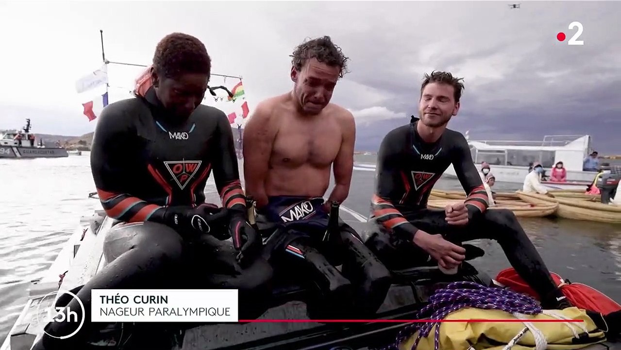 Sport : la traversée du lac Titicaca par Théo Curin, un athlète paralympique français