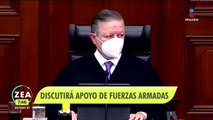 SCJN discutirá apoyo de fuerzas armadas