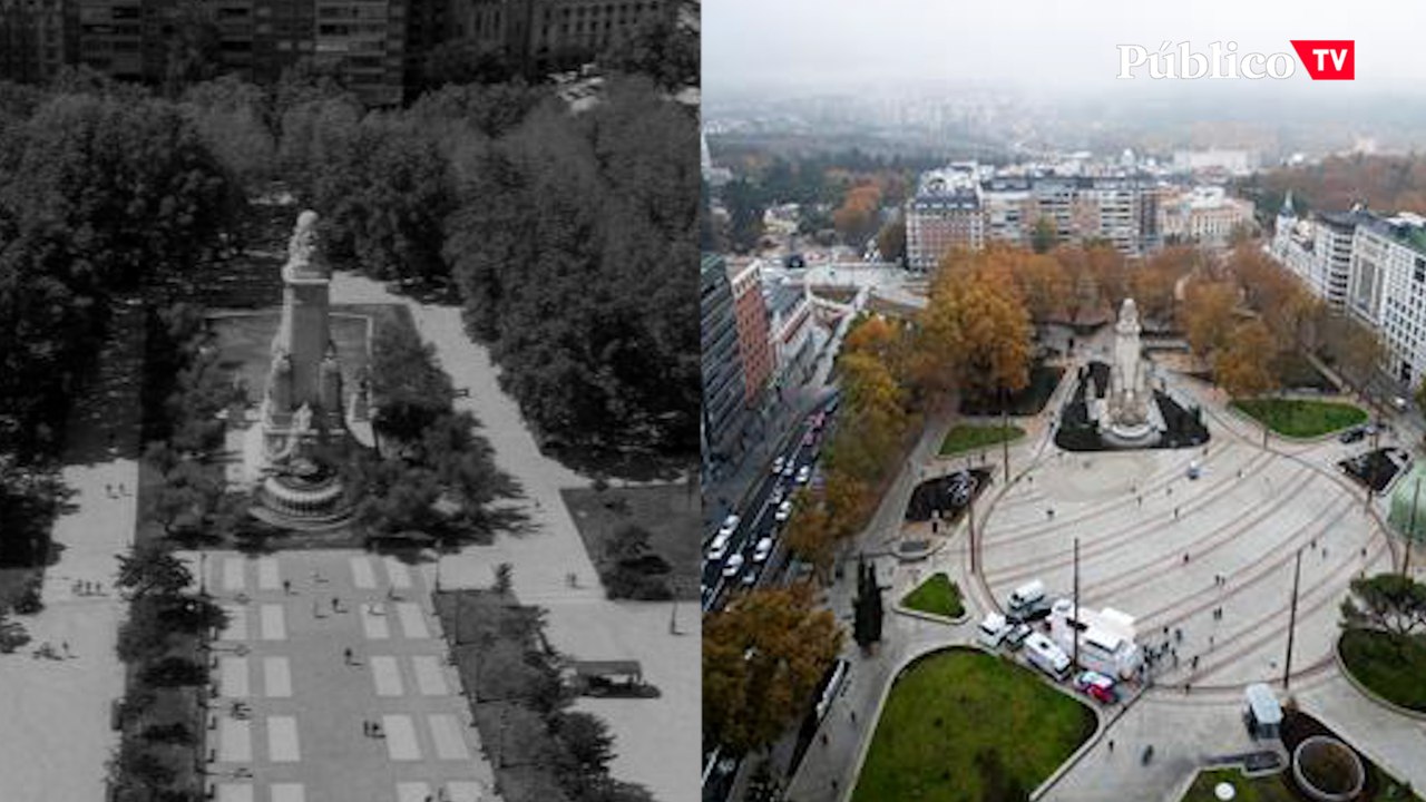 Inaugurada la nueva Plaza de España de Madrid después de seis años de idas y venidas