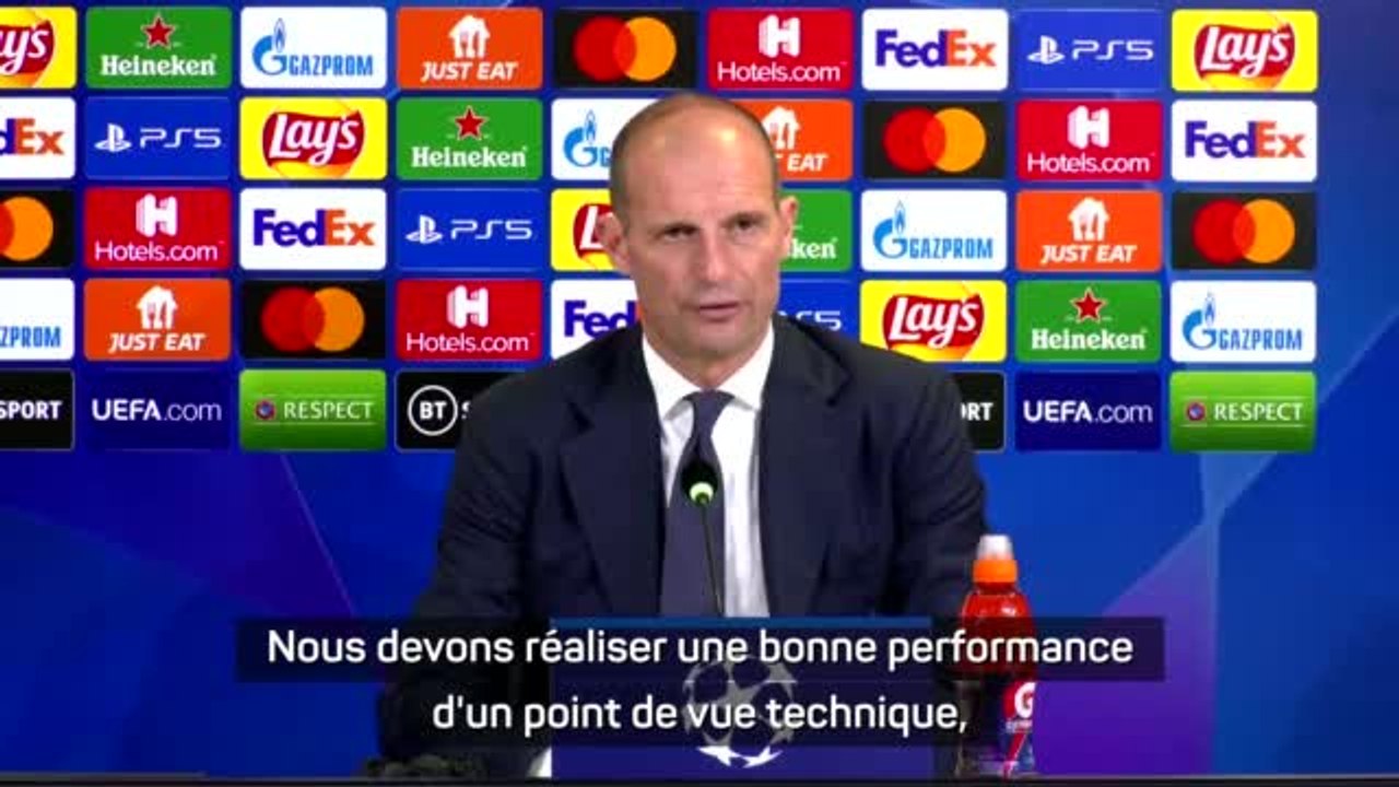 Groupe H - Allegri : "Conserver la première place"