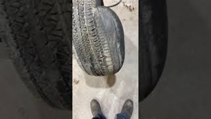 Tire with Massive Bubble Shocks Mechanics