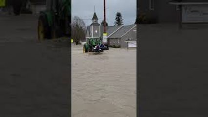 Farmers Help Community to Safety After Historic Flooding