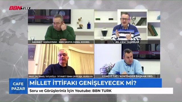İYİ Parti'li Tatlıoğlu: Önümüzdeki gelişme süreci Erdoğan'ı aday olmaktan çıkartabilir
