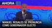 Pronunciamiento de Manuel Rosales como gobernador electo del #Zulia- #22Nov - Ahora