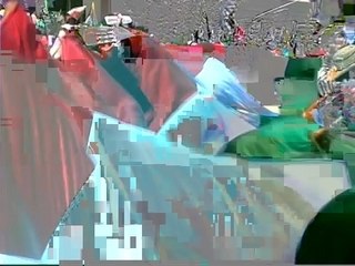 Asamblea en defensa del petróleo, frente a la Torre PEMEX