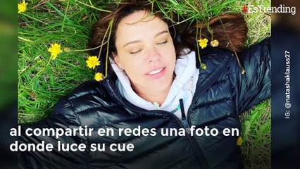 "Sin los 90, 60, 90": Natasha Klauss sorprende con foto en vestido de baño a los 46 años