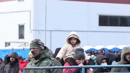 Centro de migrantes de Bielorrusia acoge a cerca de 2.000 personas