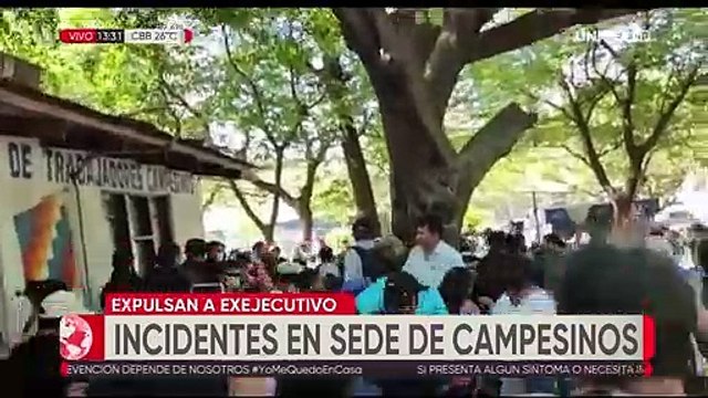Expulsión de un ejecutivo terminó con incidentes en la Federación Sindical Única de Campesinos