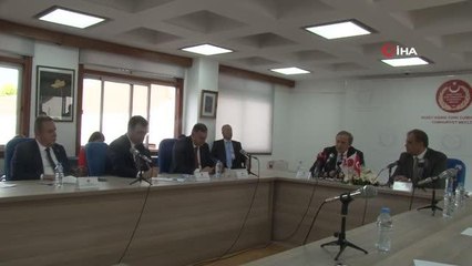 KKTC Başbakanı Sucuoğlu, CHP'li büyükşehir belediye başkanlarını kabul etti
