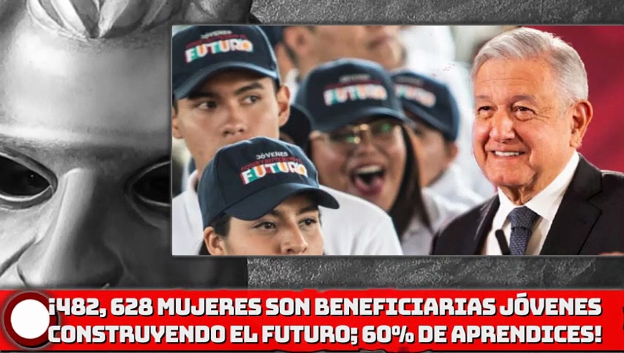 482 mil 628 mujeres son beneficiarias del programa Jóvenes Construyendo el Futuro; el 60% de todos los aprendices