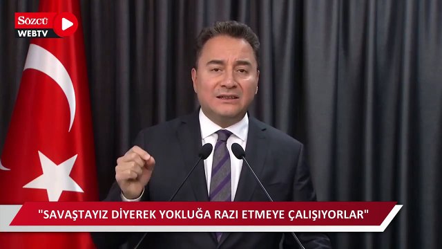 Babacan: 'Ekonomik Kurtuluş Savaşı' falan yok!