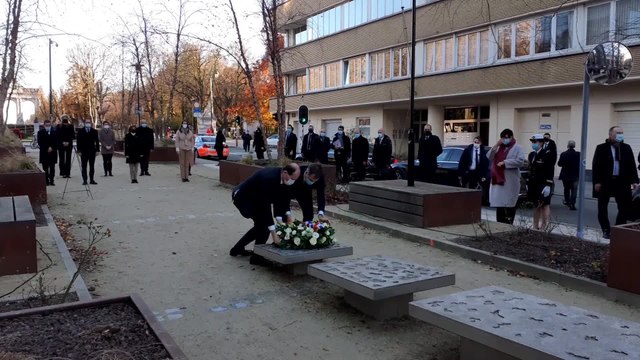 Jean Castex et Alexander De Croo rendent hommage aux victimes des attentats de Bruxelles