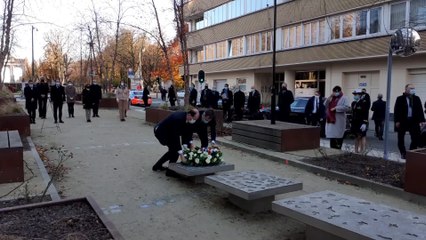 Jean Castex et Alexander De Croo rendent hommage aux victimes des attentats de Bruxelles