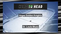 St. Louis Blues vs Vegas Golden Knights: Puck Line