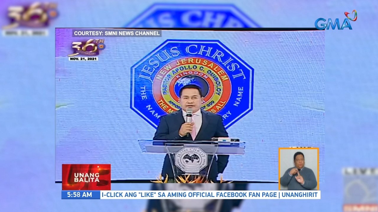 Pastor Quiloboy, pinasalamatan ang mga patuloy raw sumusuporta sa kanya kabilang na ang pangulo | UB