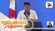 Pres. Duterte, kinumpirma ang paggamit ng cocaine ng isang presidential aspirant; airport at seaport development projects sa General Santos City, binisita ni Pres. Duterte