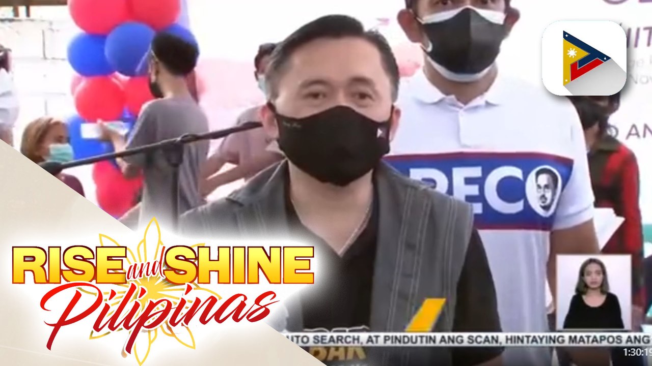 Sen. Go, handa ring sumalang sa drug test; Sen. Go, si Mayor Sara pa rin ang napipisil na maging running mate sa eleksyon