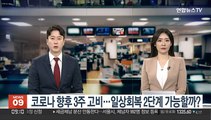 [출근길 인터뷰] 코로나 향후 3주 고비…일상회복 2단계 가능할까?