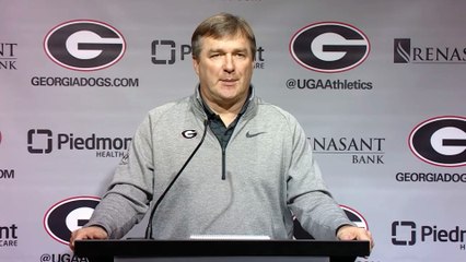 Télécharger la video: Georgia Football HC Kirby Smart Press Conference - Georgia Tech