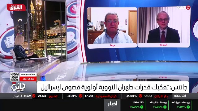 ...نحن موجودين تحت تهديد مستمر من قبل إيران...