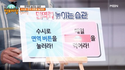 누르기만 해도 감기가 싹~ 가시는 감기 잡는 3대 면역 버튼은!?