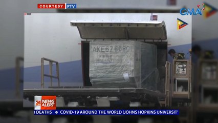 682,360 Moderna COVID vaccines na binili ng gobyerno, dumating kanina | 24 Oras News Alert