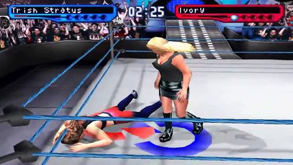 WWF SmackDown! 2 Trish Stratus vs Ivory