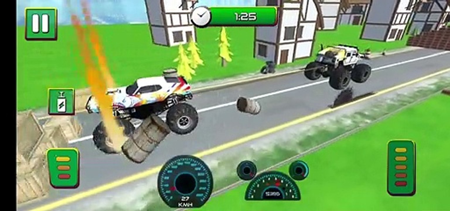 Derby Monster Truck Demolition Games _ Android Gameplay