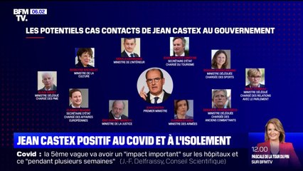 下载视频: Testé positif au Covid-19, Jean Castex est à l'isolement