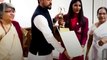 Watch How Indian Fencer Bhavani Devi Conferred With Arjuna Award