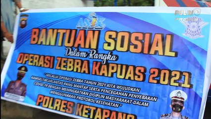 Kunjungi Korban Banjir, Polres Ketapang Salurkan Bantuan