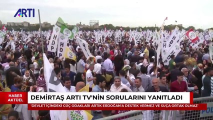 Demirtaş: Sorun cumhurbaşkanının seçilme oranı değil bir bütün olarak sistemin tamamı