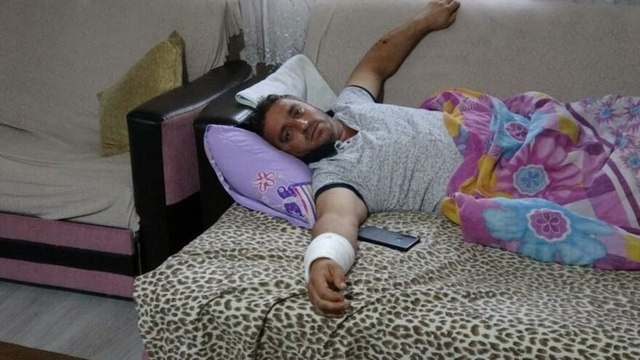 Ayı ile güreşen çiftçi taburcu oldu, ayıdan ise haber yok