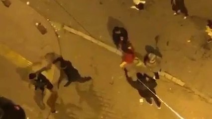 Esenyurt’ta tekme tokat kavga kamerada