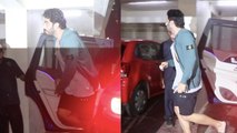 Arjun Kapoor आधी रात में जल्दी जल्दी में Malaika Arora के घर पहुँचे, Viral Video | FilmiBeat