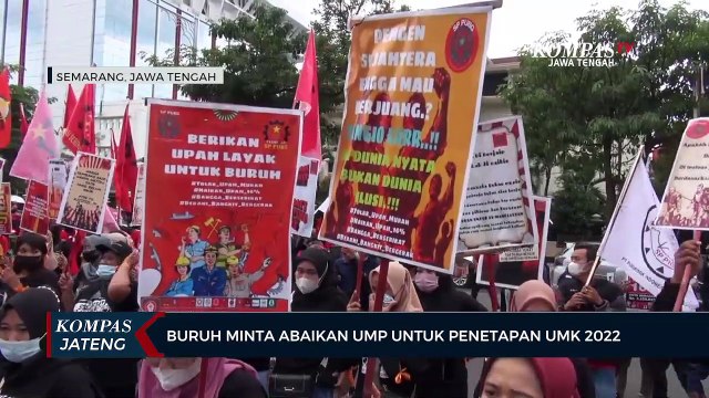 Buruh Minta Abaikan UMP Untuk Penetapan UMK 2022