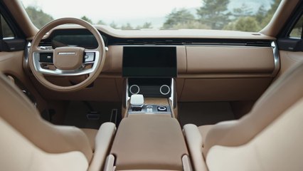 2022 New Range Rover SV Interior Design