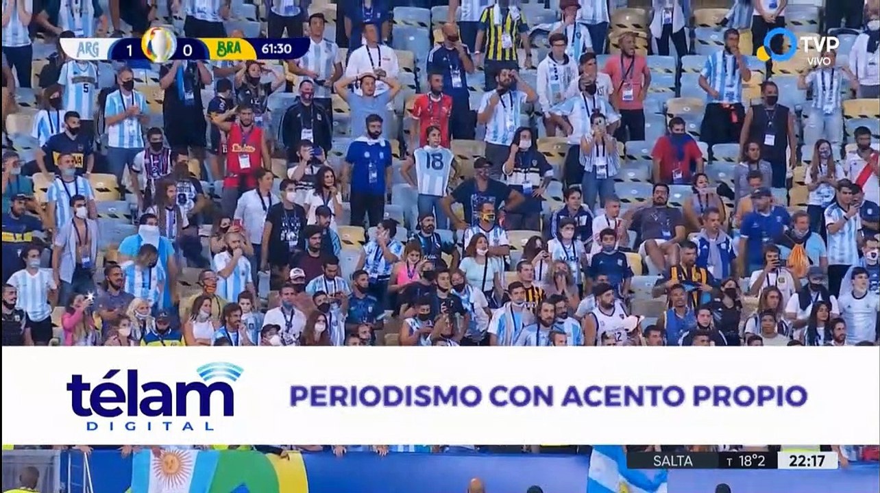 Copa America 2021: Argentina 1 - 0 Brasil (2do Tiempo)