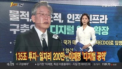 Descargar video: [1번지시선] 135조 투자·일자리 200만…이재명 '디지털 공약' 外