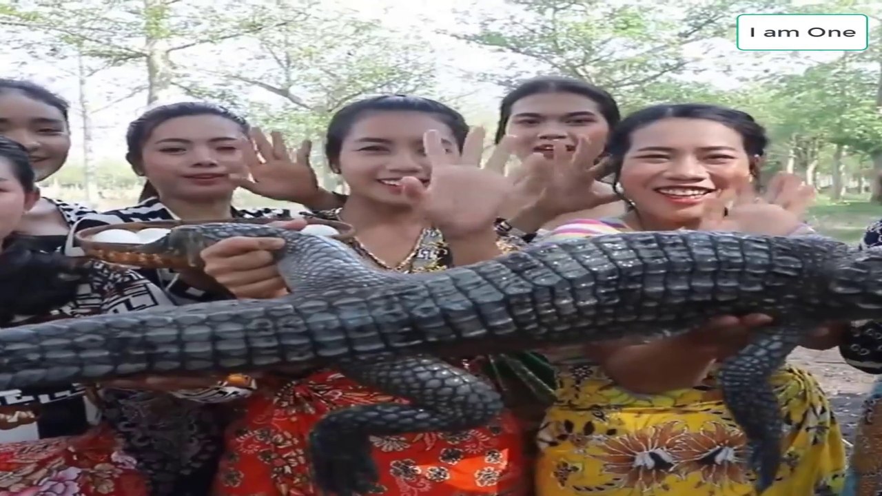 Buaya masak enak dengan resep bakar telur kampung